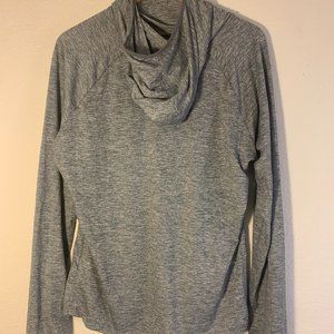 Nike - Size XL - Dri-Fit Pullover with Hood in Heather Grey